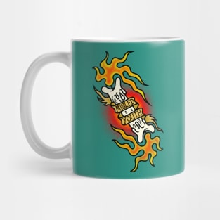 Burning Out Mug